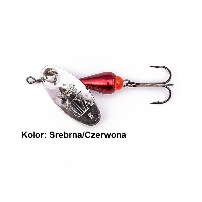 Błystka obrotowa Mepps XD 5g roz.2 srebrny/czerwony Błystka obrotowa Mepps XD 5g roz.2 srebrny/czerwony