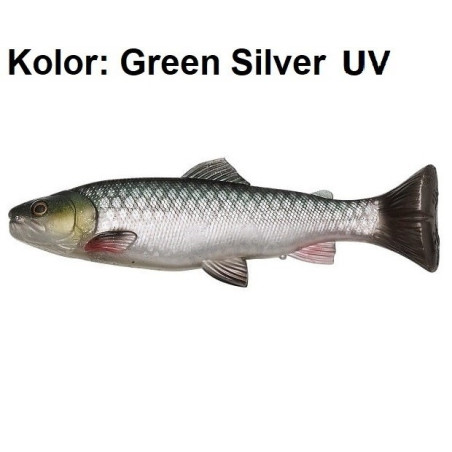 Przynęta Savage Gear 3D Craft Trout Pulsetail 20cm Green Silver Przynęta Savage Gear 3D Craft Trout Pulsetail 20cm Green Silver