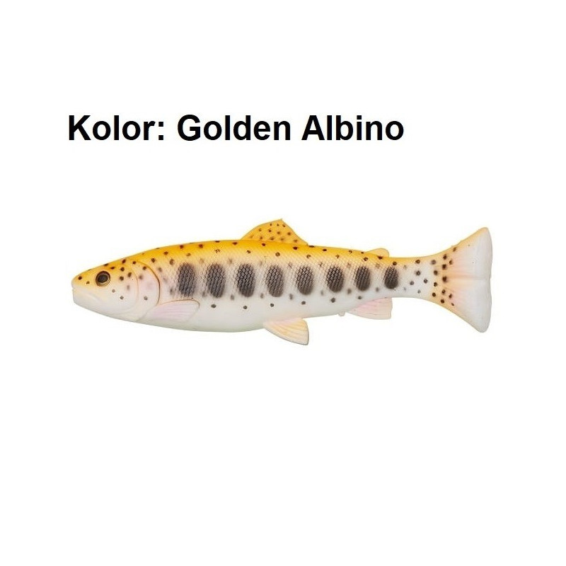 Przynęta Savage Gear 3D Craft Trout Pulsetail 20cm Golden Albino Przynęta Savage Gear 3D Craft Trout Pulsetail 20cm Golden Albino