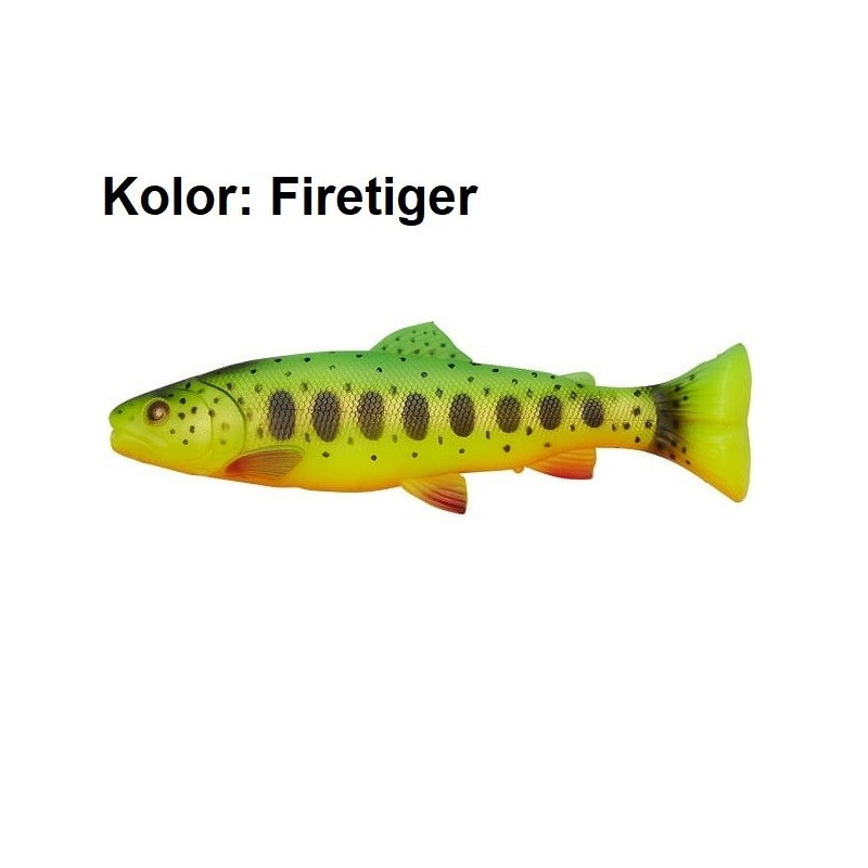 Przynęta Savage Gear 3D Craft Trout Pulsetail 20cm Firetiger Przynęta Savage Gear 3D Craft Trout Pulsetail 20cm Firetiger