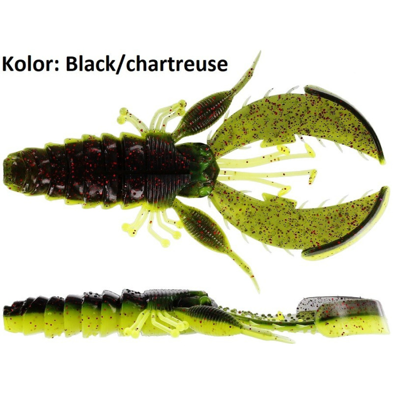 Przynęta Westin CreCraw CreatureBait 6,5cm black/chartreuse Przynęta Westin CreCraw CreatureBait 6,5cm black/chartreuse
