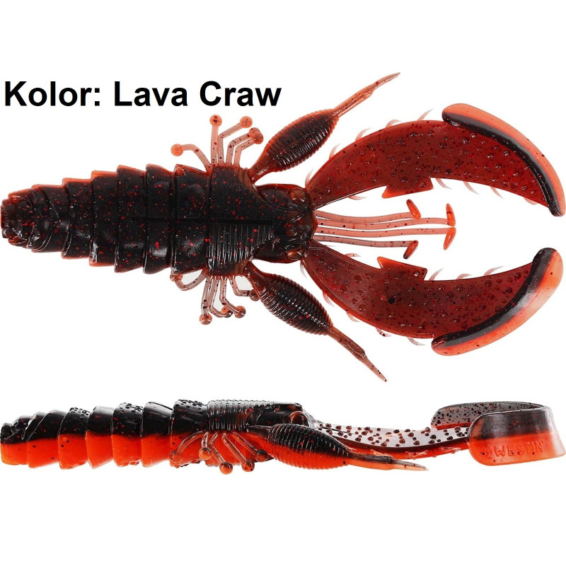 Przynęta Westin CreCraw CreatureBait 8,5cm Lava Craw Przynęta Westin CreCraw CreatureBait 8,5cm Lava Craw
