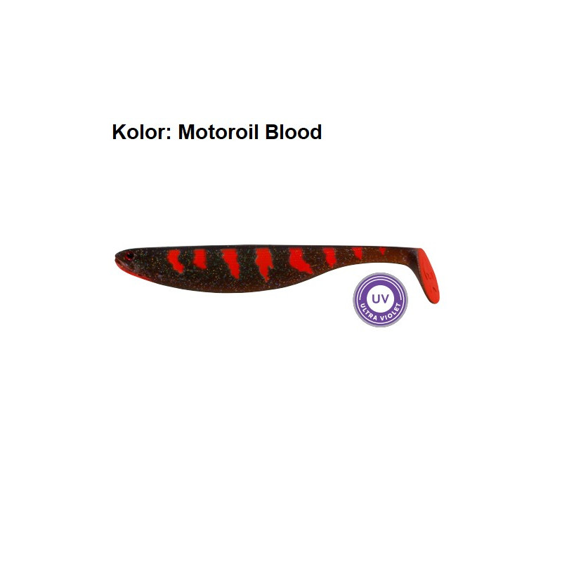 Przynęta Westin ShadTeez Slim V2 22cm Motoroil Blood Przynęta Westin ShadTeez Slim V2 22cm Motoroil Blood