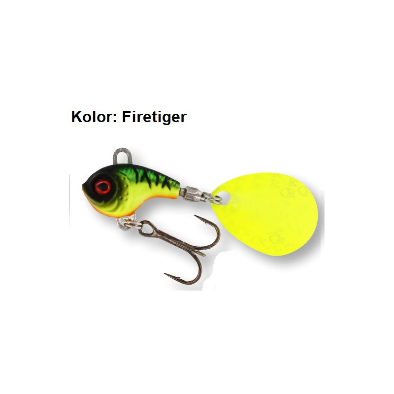 Przynęta Westin DropBite TUNGSTEN SPIN TAIL JIG 1.6cm Firetiger Przynęta Westin DropBite TUNGSTEN SPIN TAIL JIG 1.6cm Firetiger