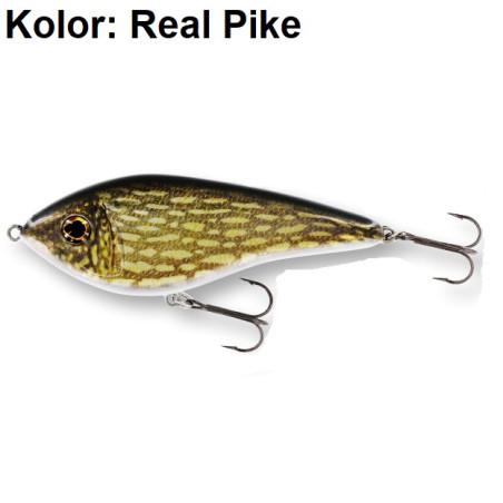 Wobler Westin Swim Glidebait tonący 12cm real pike Wobler Westin Swim Glidebait tonący 12cm real pike