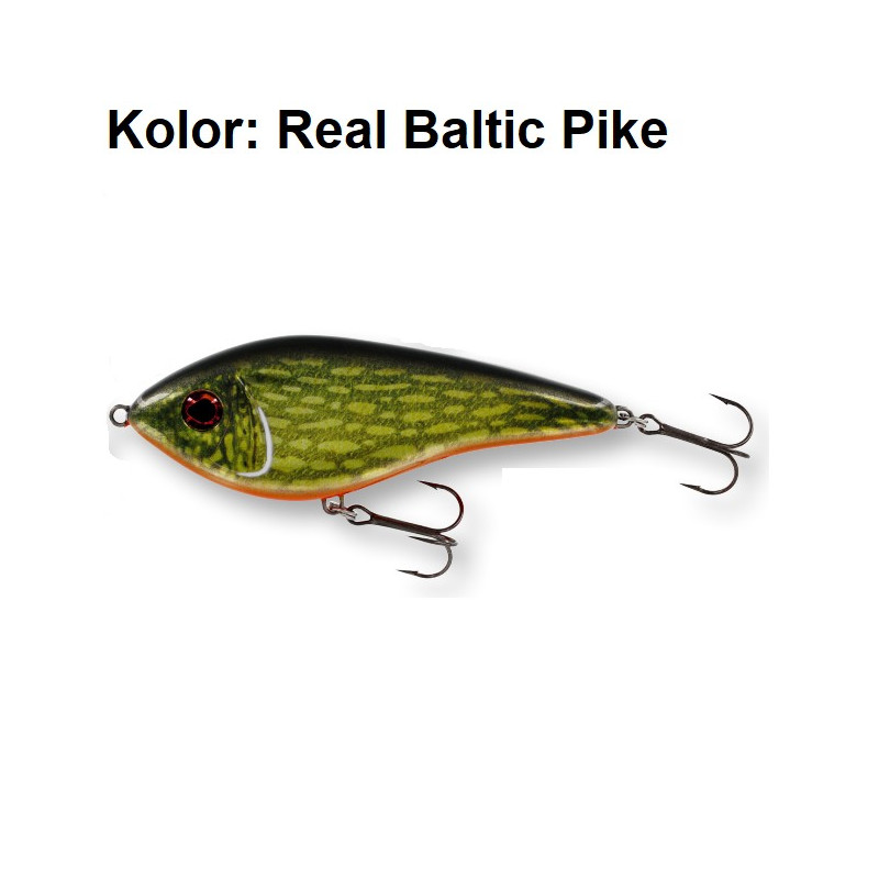 Wobler Westin Swim Glidebait tonący 12cm Real Baltic Pike Wobler Westin Swim Glidebait tonący 12cm Real Baltic Pike