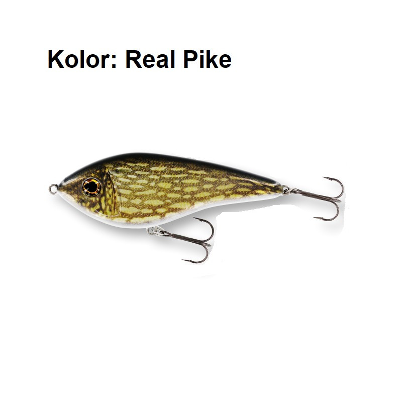 Wobler Westin Swim Glidebait NEUTRALNY 12cm real pike Wobler Westin Swim Glidebait NEUTRALNY 12cm real pike