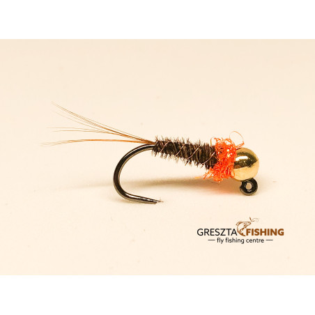 Sztuczna mucha Greszta Fishing BRĄZKA POMARAŃCZ Sztuczna mucha Greszta Fishing BRĄZKA POMARAŃCZ