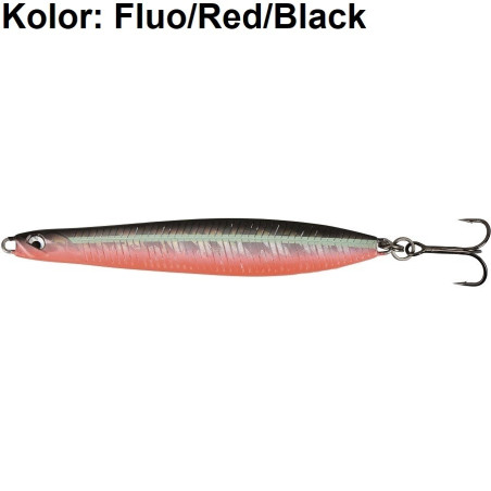 Błystka Savage Gear Seeker ISP 9,8cm 23g Fluo UV Red Black Błystka Savage Gear Seeker ISP 9,8cm 23g Fluo UV Red Black