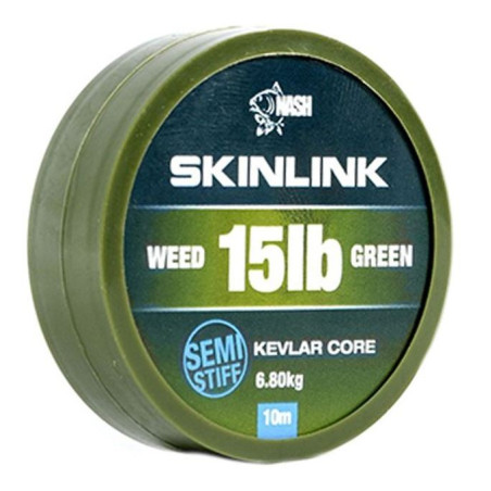 Materiał przyponowy NASH SkinLink Semi-Stiff 10m - 35lb WEED Materiał przyponowy NASH SkinLink Semi-Stiff 10m - 35lb WEED