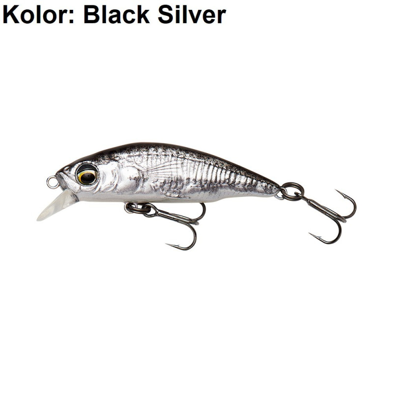 Przynęta Savage Gear 3D Sticklebait Twitch 5,5 cm Black Silver