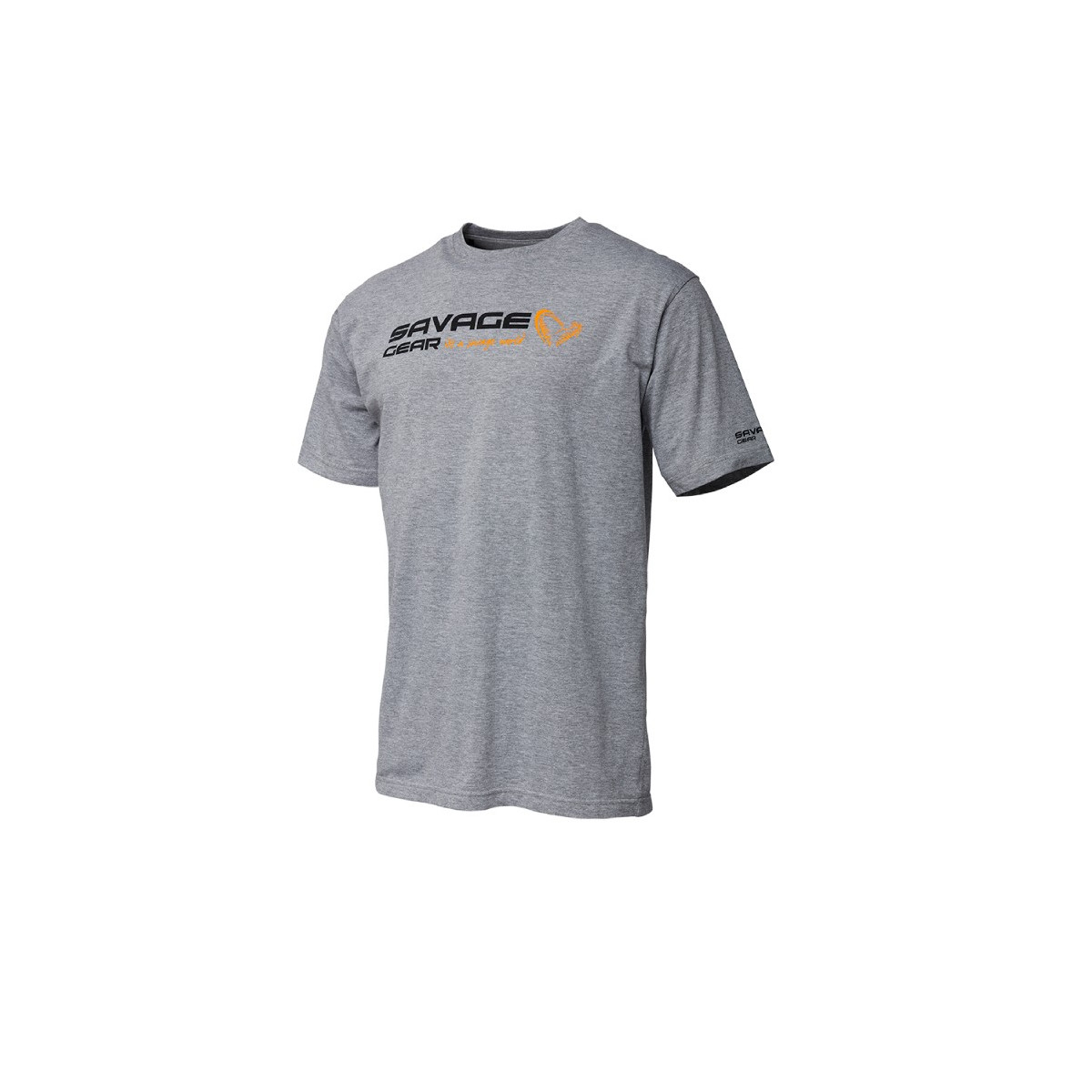 koszulka-signature-logo-szary-melanz-savage-gear koszulka-signature-logo-szary-melanz-savage-gear