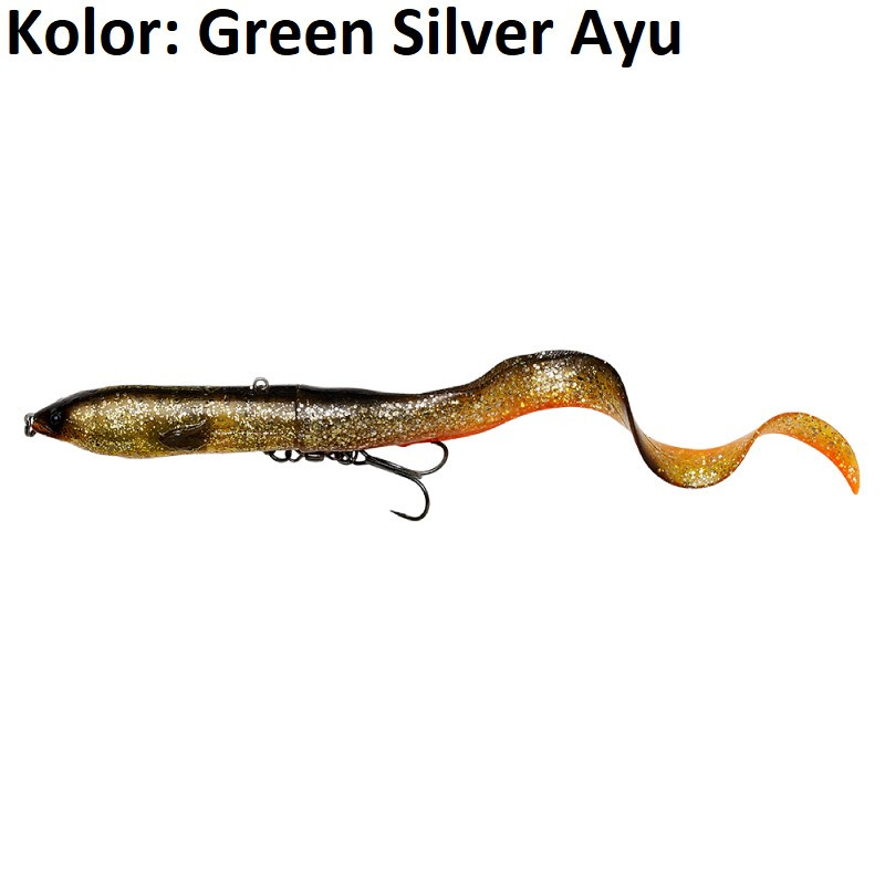 Przynęta Savage Gear 3D Hard EEL 17cm green silver ayu Przynęta Savage Gear 3D Hard EEL 17cm green silver ayu