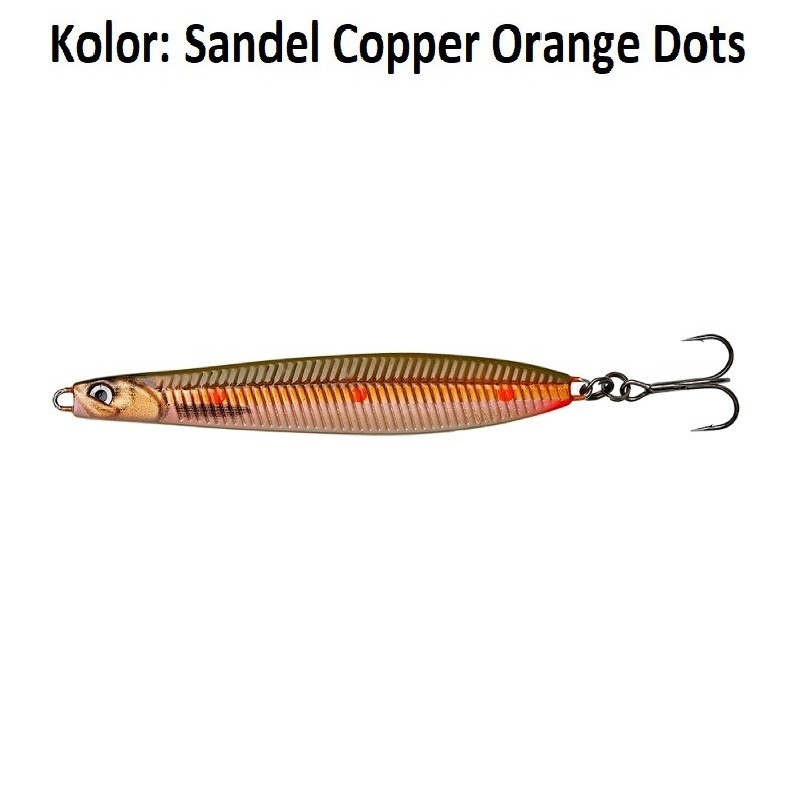 Przynęta Savage Gear Seeker ISP 9,8cm 23g Sandeel Copper Orange Dots Przynęta Savage Gear Seeker ISP 9,8cm 23g Sandeel Copper Orange Dots
