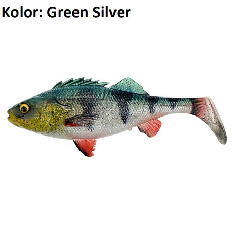 Przynęta Savage Gear 4D Perch Shad 20cm Green Silver Przynęta Savage Gear 4D Perch Shad 20cm Green Silver