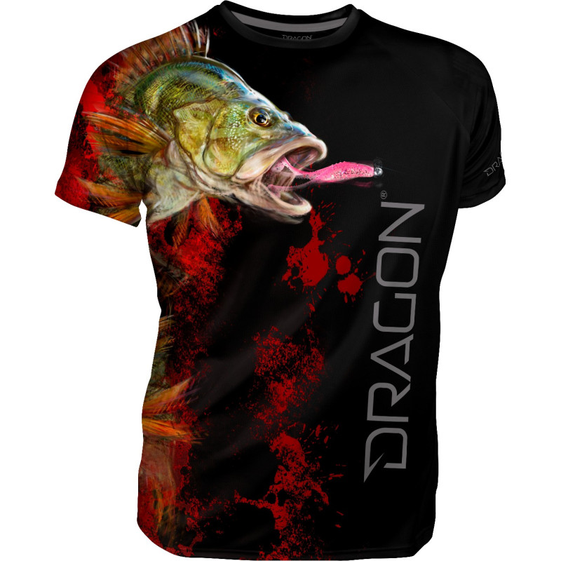 T-shirt Dragon Okoń - Czarny roz. S T-shirt Dragon Okoń - Czarny roz. S