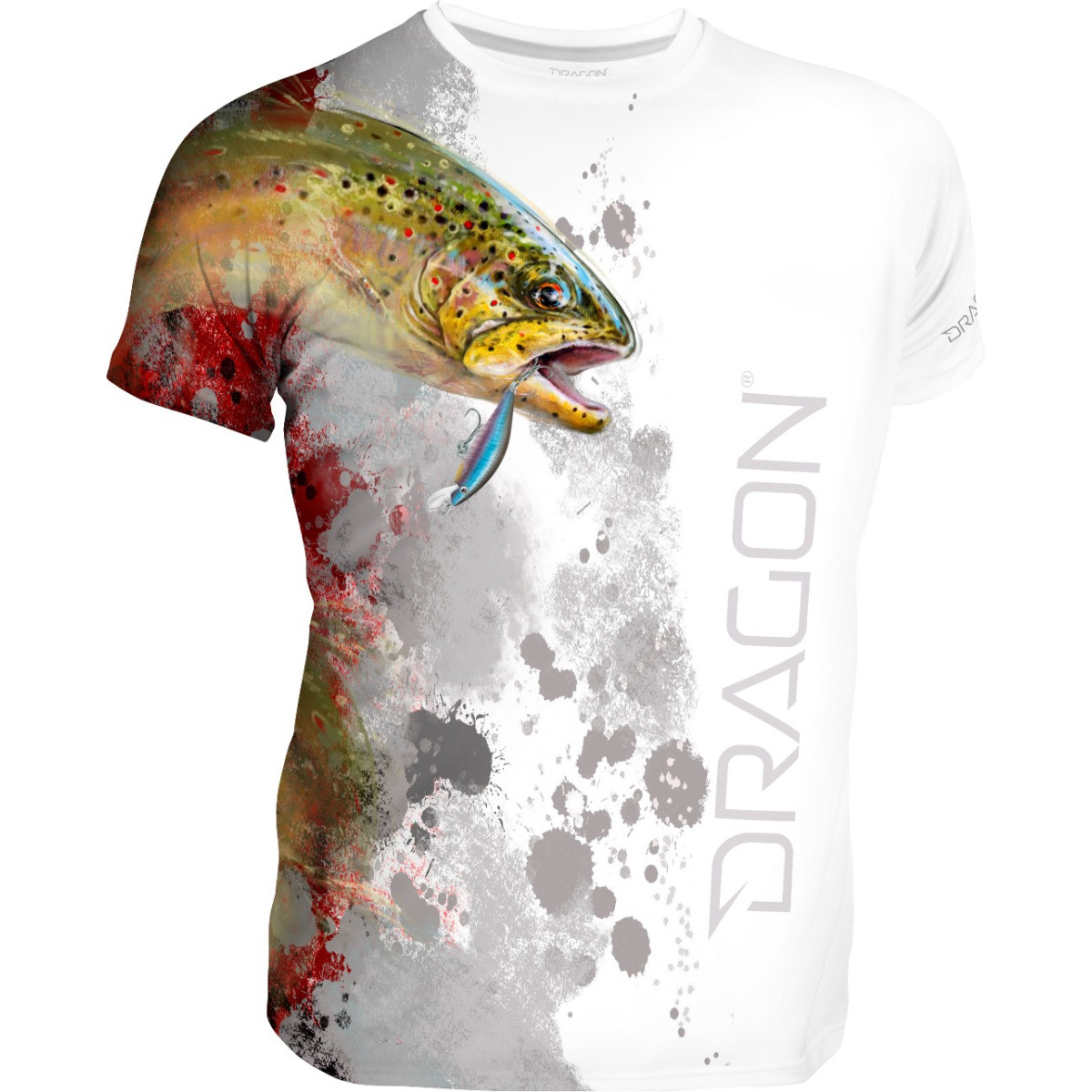 t-shirt-pstrag-bialy-dragon t-shirt-pstrag-bialy-dragon