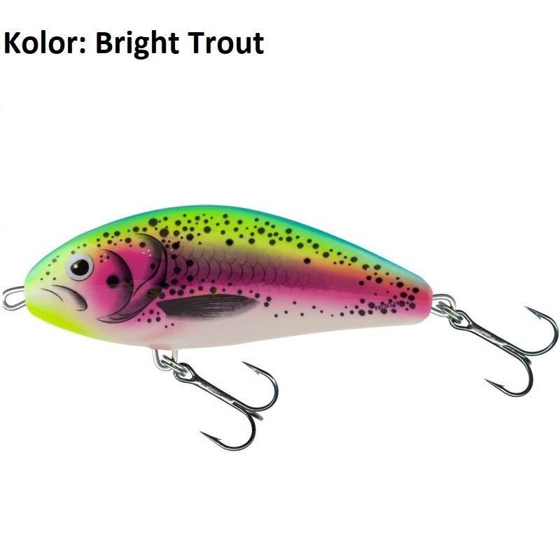 Wobler Salmo Fatso F14S Edycja Limitowana 14cm Bright Trout Wobler Salmo Fatso F14S Edycja Limitowana 14cm Bright Trout