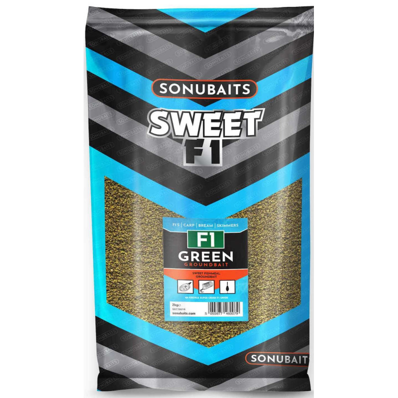Zanęta Sonubaits F1 2kg - Groundbait green Zanęta Sonubaits F1 2kg - Groundbait green