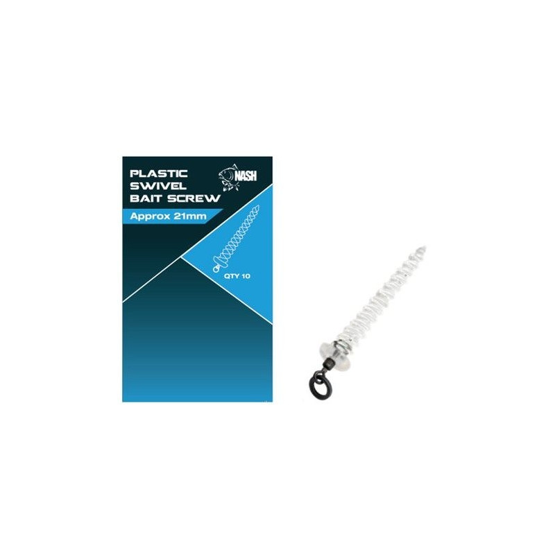 Wkręt Plastic Swivel Bait Screw NASH