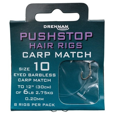 Przypon Drennan PushStop H'Rig Carp Match hak 12 Przypon Drennan PushStop H'Rig Carp Match hak 12