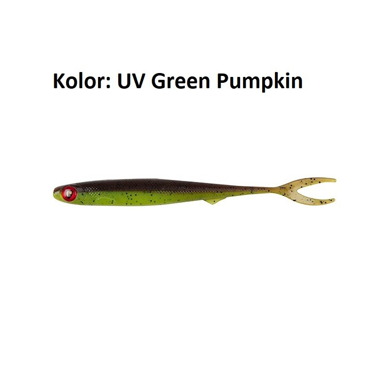 Przynęta FoxRage gumowa Slick Finesse 9 cm UV Green Pumpkin Przynęta FoxRage gumowa Slick Finesse 9 cm UV Green Pumpkin