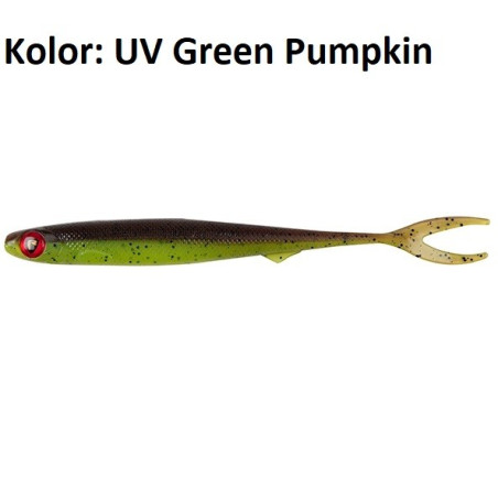 Przynęta FoxRage gumowa Slick Finesse 13 cm UV Green Pumpkin Przynęta FoxRage gumowa Slick Finesse 13 cm UV Green Pumpkin