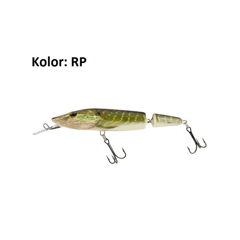 Wobler Salmo Pike 13JF Jointed 13cm rp Wobler Salmo Pike 13JF Jointed 13cm rp
