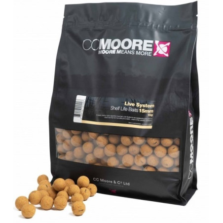 Kulki CC Moore ShelfLife Boilies 1kg - 15mm Live System Kulki CC Moore ShelfLife Boilies 1kg - 15mm Live System