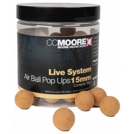 Kulki CC Moore Pop Ups Air Ball 15mm - Live System Kulki CC Moore Pop Ups Air Ball 15mm - Live System