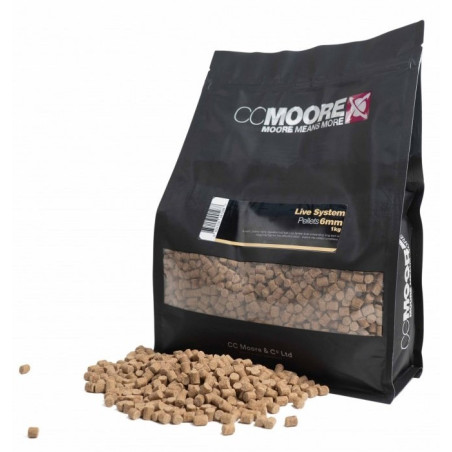Pellet CC Moore Live System 1kg - 6mm Pellet CC Moore Live System 1kg - 6mm