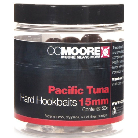 Kulki proteinowe CC Moore Hard Hookbaits 15mm - Pacific Tuna Kulki proteinowe CC Moore Hard Hookbaits 15mm - Pacific Tuna