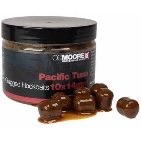 Kulki proteinowe CC Moore w zalewie Glugged Hookbaits 10x14mm - Pacific Tuna Kulki proteinowe CC Moore w zalewie Glugged Hookbaits 10x14mm - Pacific Tuna