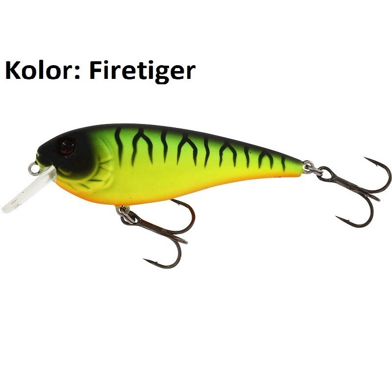 Wobler Westin RawBite Crankbait 7cm Firetiger Wobler Westin RawBite Crankbait 7cm Firetiger