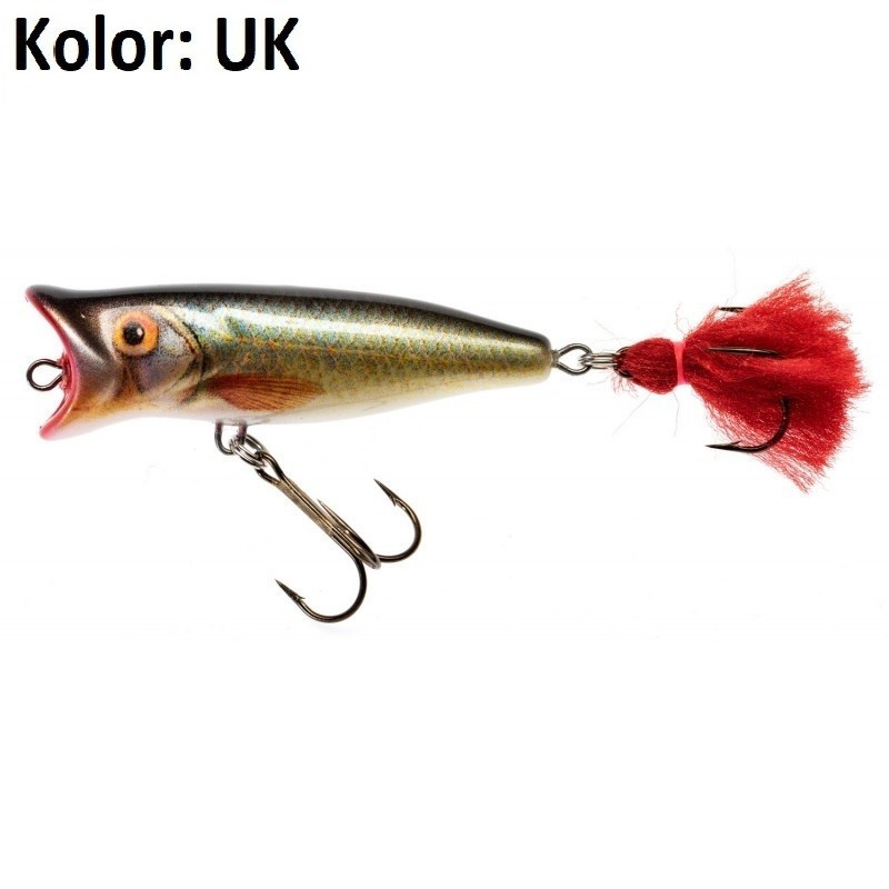 Wobler Jaxon Holo Select Popper New pływający 5cm UK Wobler Jaxon Holo Select Popper New pływający 5cm UK