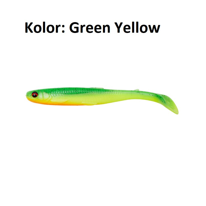 Przynęta Savage Gear Slender Scoop Shad 11cm Green Silver Przynęta Savage Gear Slender Scoop Shad 11cm Green Silver