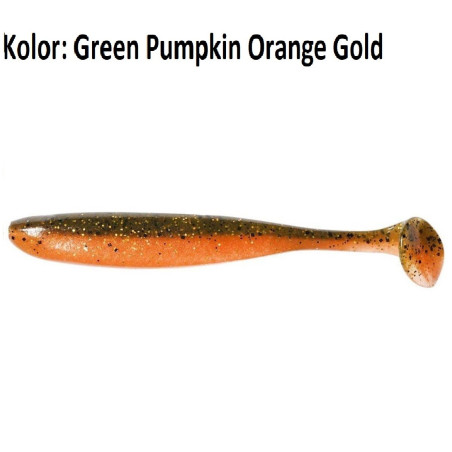 Przynęta Keitech Easy Shiner 4" i 4,5" 10cm Green Pumpkin Orange Gold Przynęta Keitech Easy Shiner 4" i 4,5" 10cm Green Pumpkin Orange Gold