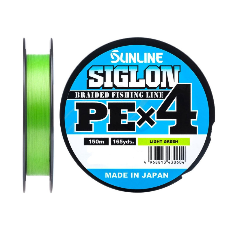 Plecionka Sunline Siglon PE X4 150m / 0.153mm