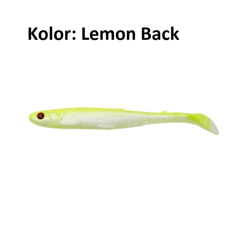 Przynęta Savage Gear Slender Scoop Shad 13 cm lemon back Przynęta Savage Gear Slender Scoop Shad 13 cm lemon back