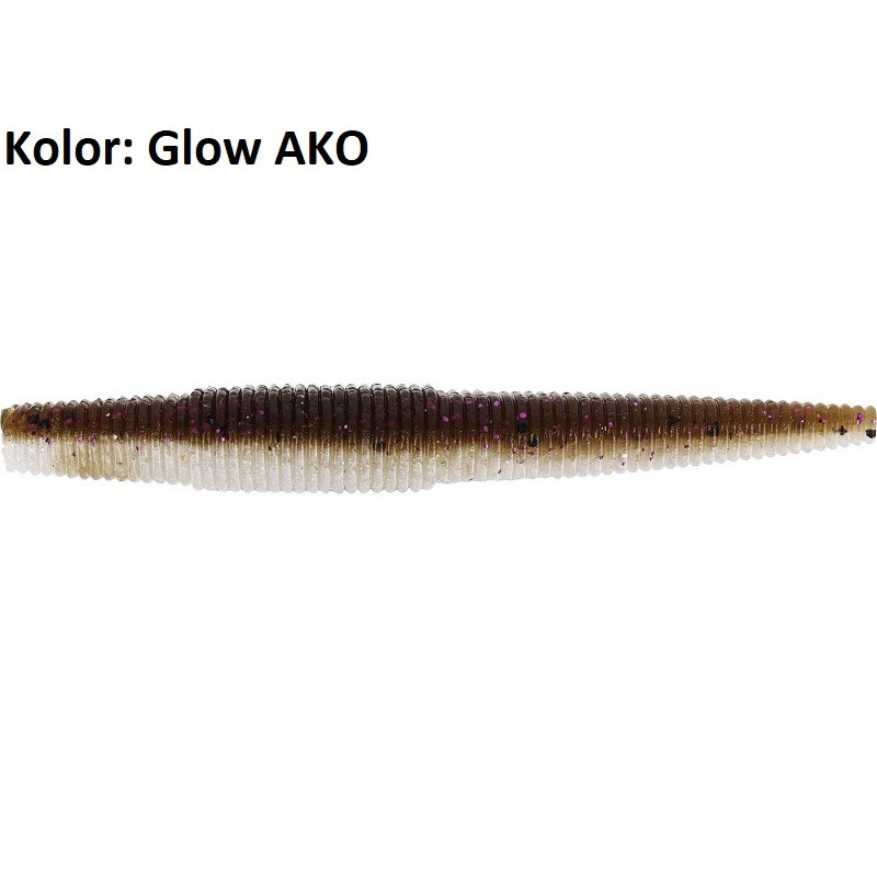 Przynęta Westin Ned Worm 11 cm Glow Ako Przynęta Westin Ned Worm 11 cm Glow Ako