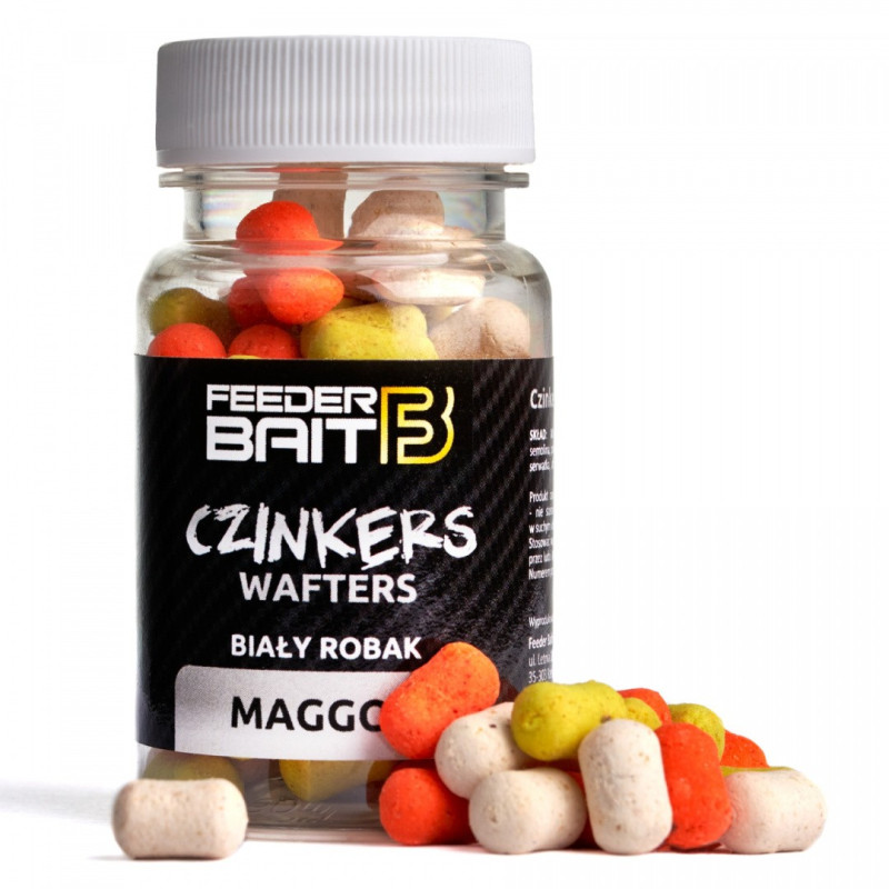 Przynęta Wafters Feeder Bait Czinkers 60 ML / Maggot - Biały Robak Przynęta Wafters Feeder Bait Czinkers 60 ML / Maggot - Biały Robak