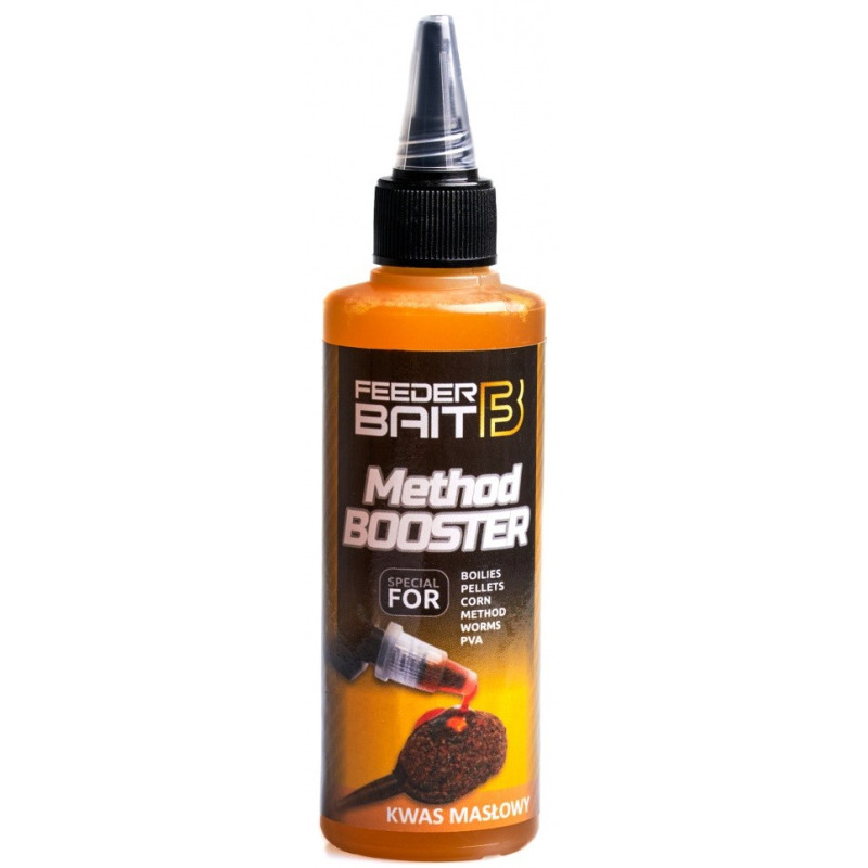 Liquid Feeder Bait Method Booster 100ml - kwas masłowy Liquid Feeder Bait Method Booster 100ml - kwas masłowy
