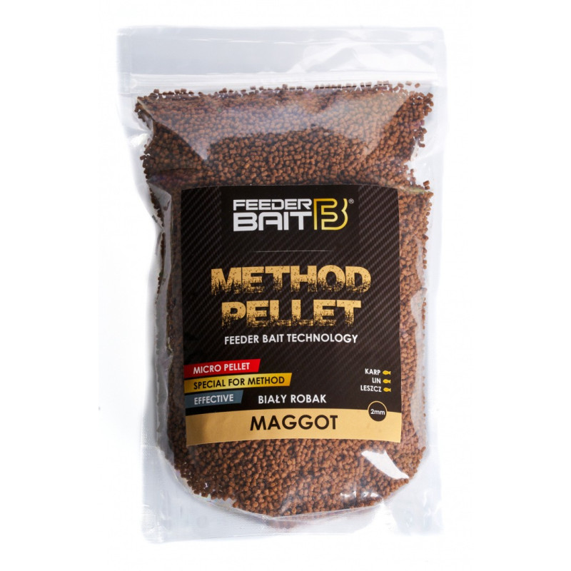 Micro Pellet 800g / Maggot - Biały Robak Feeder Bait Micro Pellet 800g / Maggot - Biały Robak Feeder Bait