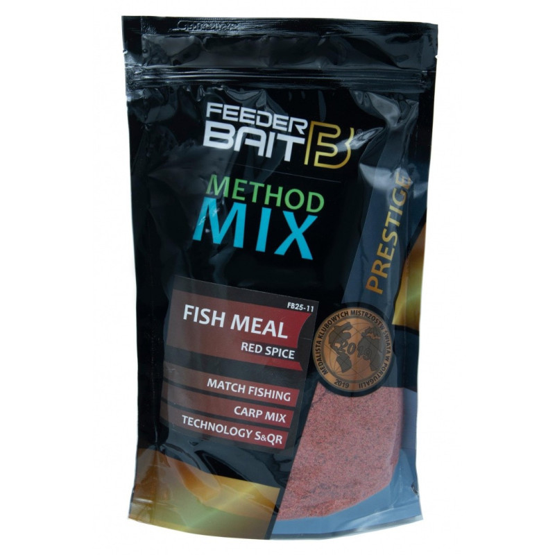 Method Mix Prestige Fish Meal 800g czerwona przyprawa Feeder Bait