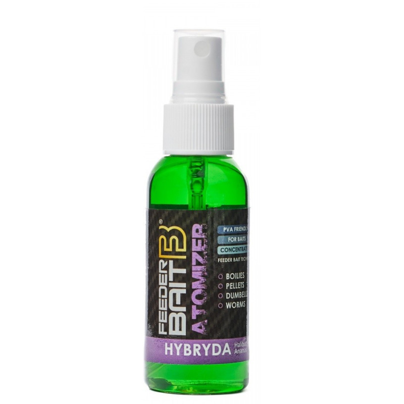 Atomizer Feeder Bait 50ml - Hybryda Halibut/Ananas Atomizer Feeder Bait 50ml - Hybryda Halibut/Ananas