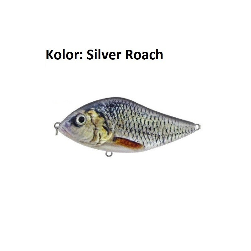 Wobler Konger Slow Glider 10cm Silver Roach Wobler Konger Slow Glider 10cm Silver Roach