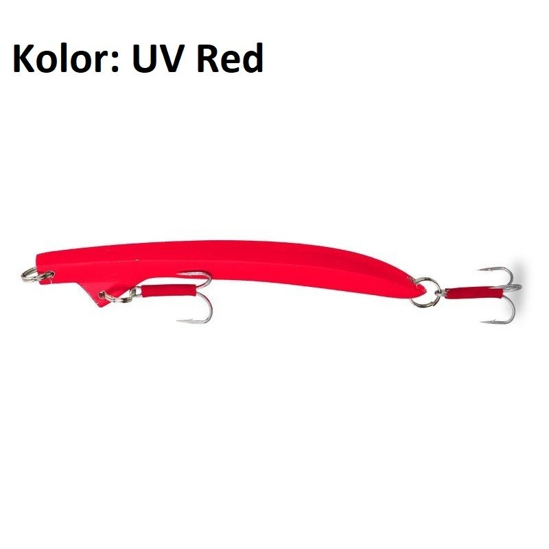 Przynęta Aquantic Banana Pilk Steel Double 800g UV Red Przynęta Aquantic Banana Pilk Steel Double 800g UV Red