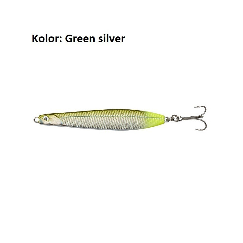 Przynęta Savage Gear morska Surf Seeker 10,5cm 35g Green Silver