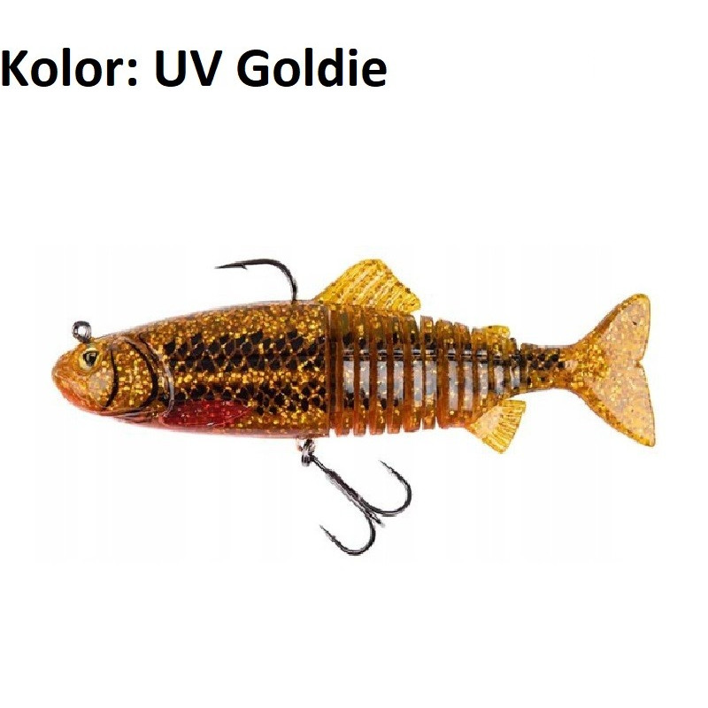 Przynęta FoxRage Replicant Jointed Legend Colours 18 cm UV Goldie Przynęta FoxRage Replicant Jointed Legend Colours 18 cm UV Goldie