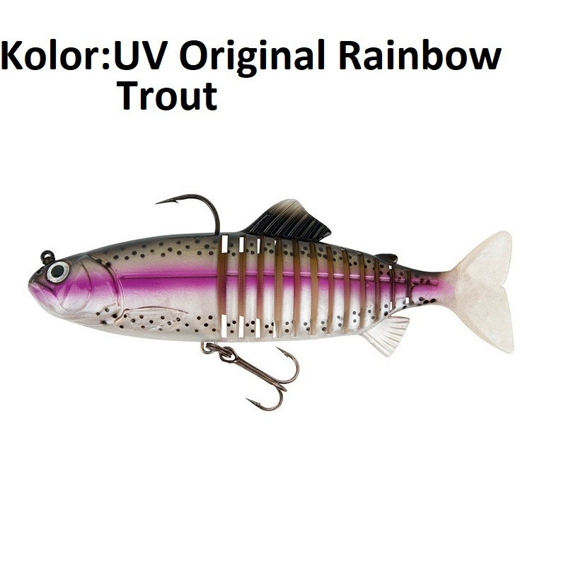 Przynęta FoxRage Replicant Jointed Legend Colours 18 cm UV Original Rainbow Trout Przynęta FoxRage Replicant Jointed Legend Colours 18 cm UV Original Rainbow Trout